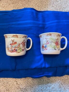 Bundle - 2 Bunnykins ceramic mugs (vintage?)
